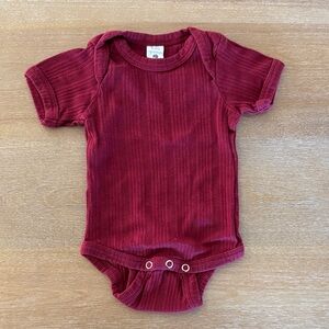 kate quinn Ribbed Baby Onesie